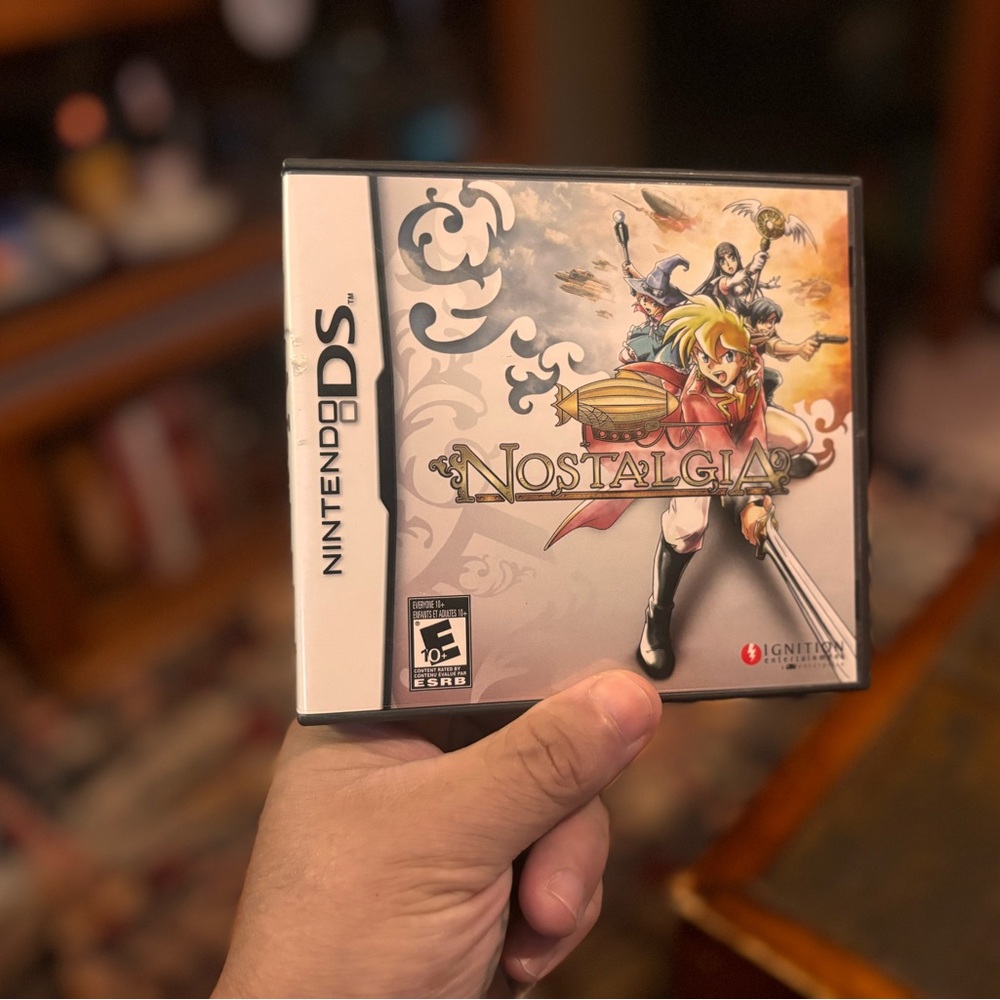 Nostalgia Nintendo DS Game Complete Authentic RPG Collectible Rare